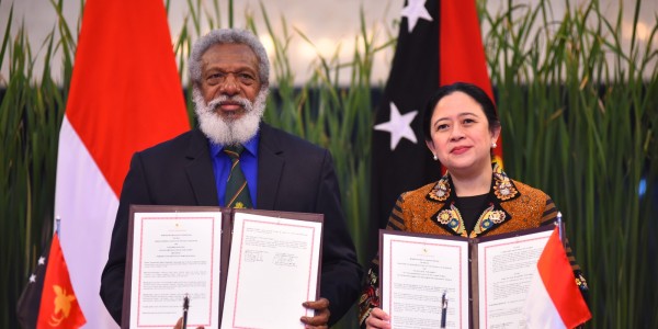 Bertemu Ketua Parlemen Papua Nugini, Puan Tekankan Kerja Sama Pendidikan Solidaritas Melanesia