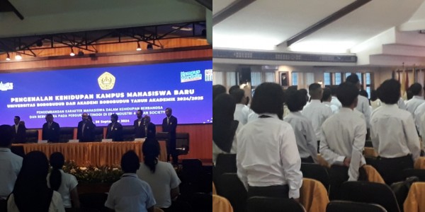 Pengenalan Mahasiswa Baru Universitas Borobudur, Ada 20 Warga Timor Leste Juga Terdaftar Bentuk Kerjasama