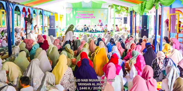 Peringatan Maulid Nabi di Yayasan Aljihadi, Gali Keteladanan Adab dan Akhlakul Karimah