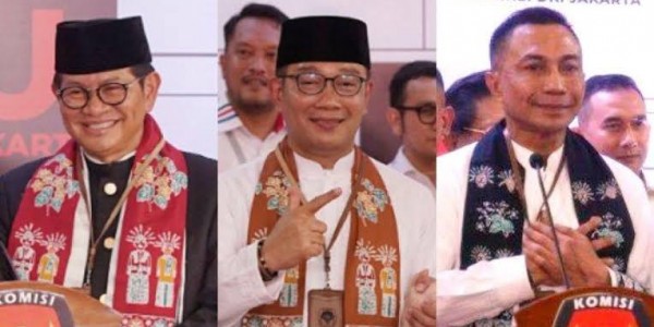 Dana Kampanye Dharma-Kun Terkecil dan Ridwan Kamil-Suswono Terbesar
