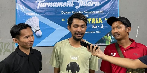 Diikuti Eks Pemain Diklat, Ketua Panitia Satria Badminton Klub: Biar Skill Makin Terasah