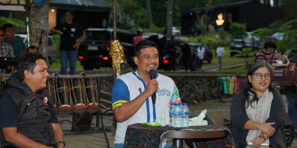 Relasi Bobby-Surya Gelar Diskusi dengan Pelaku Ekraf-UMKM Danau Toba