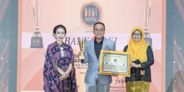Bank DKI Raih The Best Indonesia Annual Report Award 2024