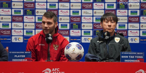 Lawan China, Timnas Indonesia Bersemangat Raih Tiga Poin Perdana