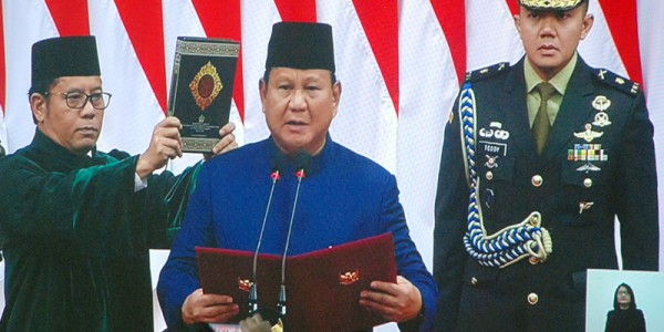 Prabowo-Gibran Resmi Dilantik Menjadi Presiden dan Wakil Presiden Periode 2024-2029