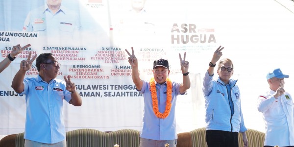 Kampanye ASR-Hugua di Kolaka Timur, Gerindra Yakin Menangkan ASR