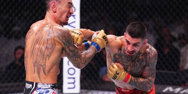 Tumbangkan Max Holloway, Ilia TopuriaTunjukan Keganasan di UFC 308
