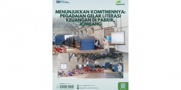 Edukasi Masyarakat Lokal, Pegadaian Gelar Sosialisasi Investasi Emas di Jombang