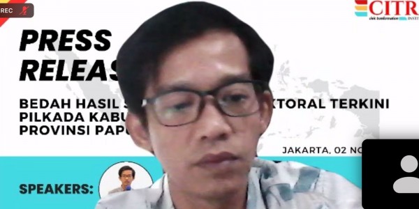 Survei Citra Institute: Pasangan Maximus Tipagau-Peggi Patricia Pattipi Berpotensi Menangkan Pilkada Mimika