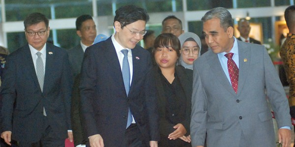 Ketua MPR Sambut Kunjungan PM Singapura