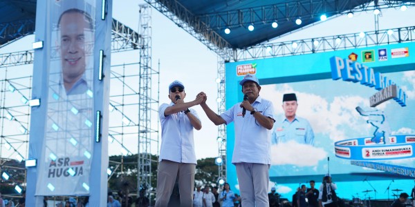 Berlangsung Meriah! Pesta Rakyat Berkah Simbol Komitmen ASR-Hugua Majukan Sultra