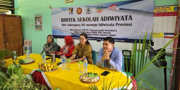 Tanamkan Jiwa Peduli Lingkungan Hidup Sejak Dini, PAMA Gelar Bimtek Adiwiyata di SDN 06 Jatinegara 