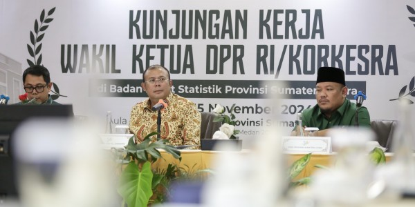 Kunker ke Medan, Cucun Cek Kesiapan BPS Sumut Terima Tugas Satu Data Indonesia