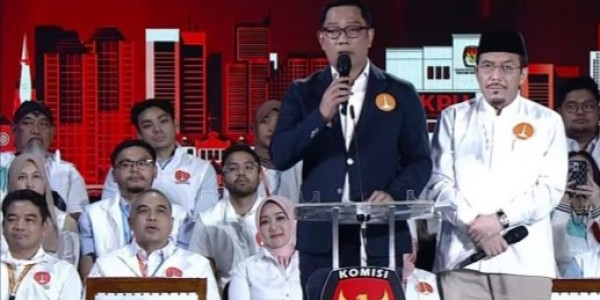 Debat Terakhir Pilkada Jakarta, Ridwan Kamil Serang Anies dan Ahok