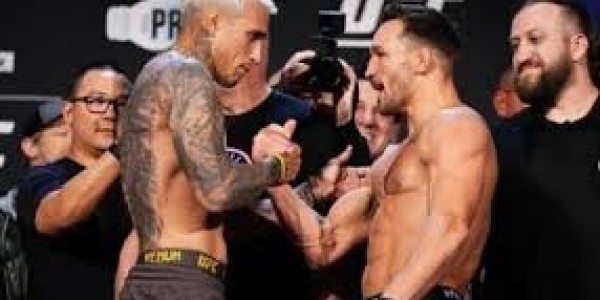UFC 309 Co Main Event, Duel Sengit Terjadi Chandler Tumbang ditangan Oliveira