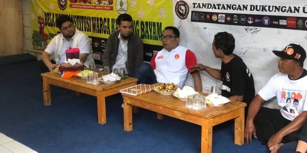 Ridwan Kamil Jani akan Prioritaskan Masalah Warga Kampung Bayam