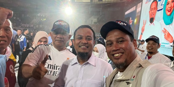 Quick Count Indikator 70,25%: Andalan Hati Unggul 76,19 %, Jubir Ucapkan Terima Kasih