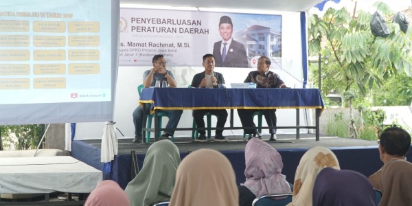 Anggota DPRD Jabar Sosialisasikan Perda Penyelenggaraan Kesehatan di Kelurahan Baros