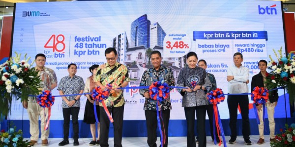 Hut KPR Ke 48, BTN Tawarkan Bunga KPR 3,48 %