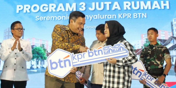 Akad Massal KPR BTN Sukses Dalam 2 Bulan Pemerintahan Prabowo Salurkan 30.000 KPR Ke Pekerja Informal