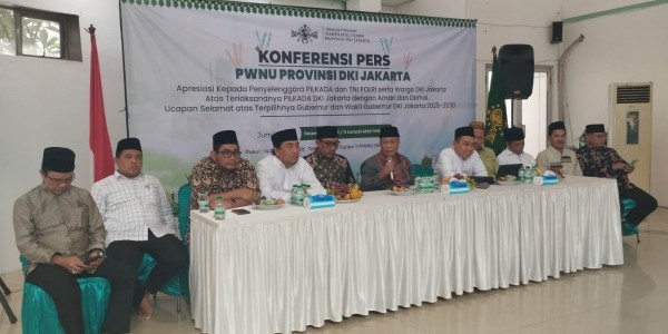 PWNU DKI Ucapkan Selamat Atas Kemenangan Pramono-Rano di Pilgub Jakarta