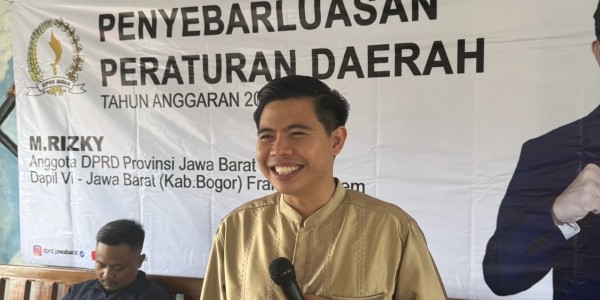 Anggota DPRD Jawa Barat Sosialisasikan Perda Jaminan Sosial di Kelurahan Ciampea