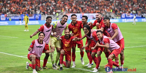 Gustavo Almeida Hattrick, Persija Tumbangkan PSS Sleman di JIS
