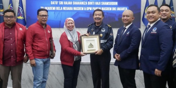 Partai UMNO Malaysia Kunjungi ABN NasDem, Hendi: Di Malaysia Belum Ada Sekolah Politik Yang Resmi
