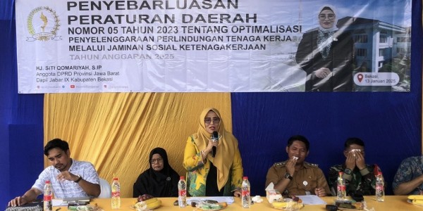 Komitmen Terhadap Nasib Pekerja, Siqom Sosialisasikan Perda Ketenagakerjaan