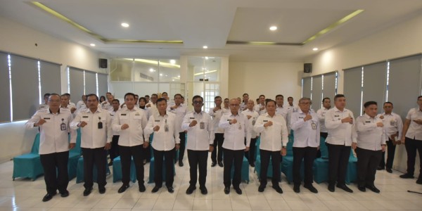 Fokus Wujudkan Tujuan Organisasi, Kanwil PAS NTB Teken Perjanjian Kinerja dan Pakta Integritas