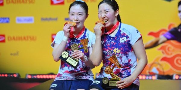 Dukungan Penonton di Istora Buat Kim Hye Jeong/Kong Hee Yong Juara Indonesia Masters 2025