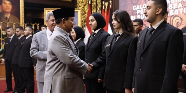 Mahasiswa Palestina Ungkap Terima Kasih untuk Prabowo