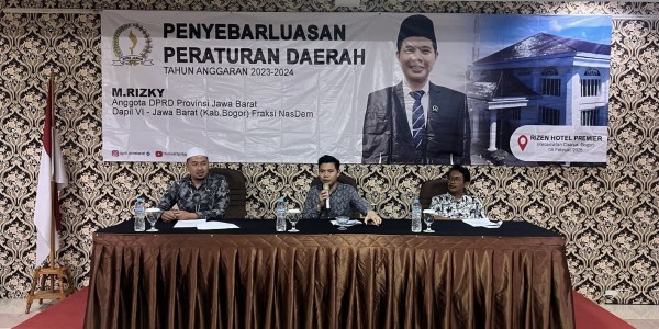 M Rizky Sosialisasikan Perda No. 2 Tahun 2022, Dorong Pengembangan Desa Wisata di Cisarua