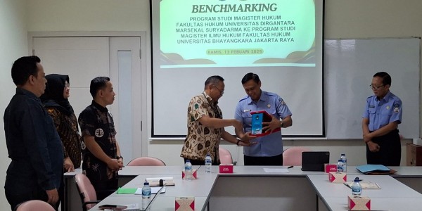 Benchmark MIH Fakultas Hukum Suryadharma TNI AU dengan MIH Unggul Ubhara Jaya