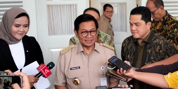 Erick Thohir Temui Pramono di Balai Kota: Bahas Pembenahan Fasilitas di JIS