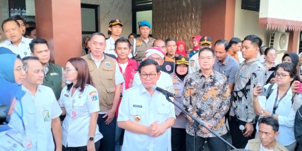 Ingatkan Warga Potensi Cuaca Ekstrem Pada 11 Maret, Pramono: Mudah-mudahan Tidak Terjadi