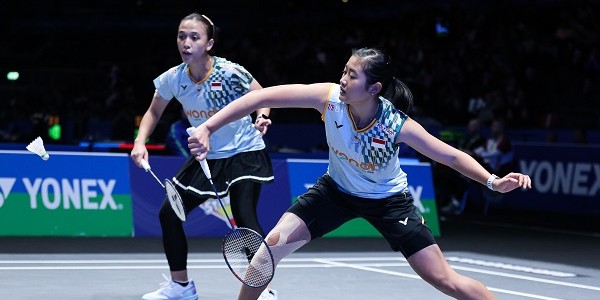Ganda Putri Ana/Tiwi Raih Kemenangan Cepat di Babak Pertama All England 2025