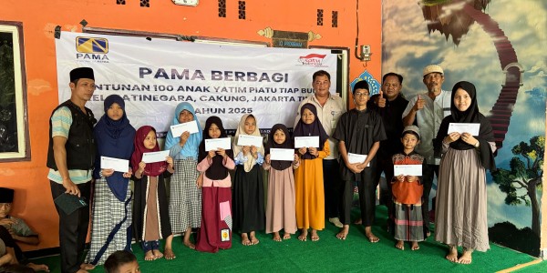 Di Bulan Penuh Berkah, PAMA Gelar 2 Rangkain Santunan di Area Ring 1 Head Office