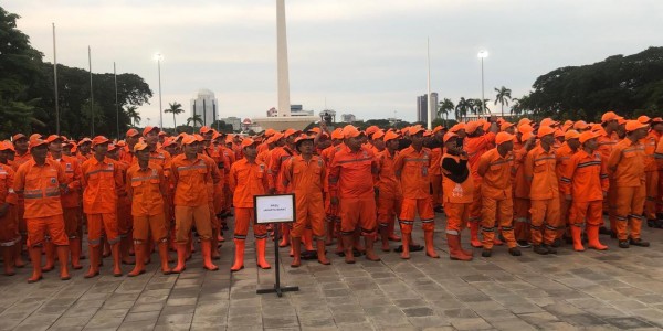 Pemprov DKI Pastikan Pencairan THR PJLP Diberikan Sebelum Cuti Bersama