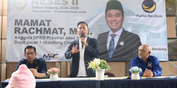 Gelar Reses II di Kelurahan Citereup, Mamat Rachmat Tampung Aspirasi Masyarakat