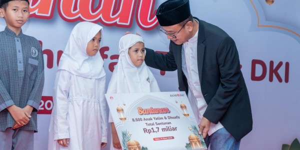 Di Bulan Penuh Berkah, Bank DKI Salurkan Santunan Kepada 8.500 Yatim dan Dhuafa