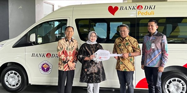 Dukung Dunia Pendidikan, Bank DKI Beri 1 Unit Mobil Operasional Untuk Universitas Gunadarma