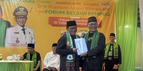 FBR Harap Pramono Anung Terbitkan Pergub Lembaga Adat Masyarakat Betawi