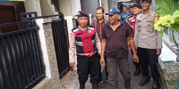 Libur Mudik, Polsek Matraman Gelar Patroli Rumah Kosong