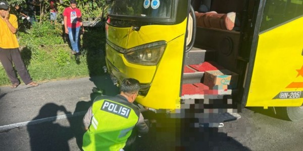 Kecelakaan Maut Boyolali, Bus Tabrak Pejalan Kaki, Satu Lansia Tewas