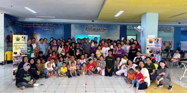 Sambut Hari Raya Paskah, PAMA Gelar Baksos dan Workshop Lingkungan di Dua Panti Asuhan