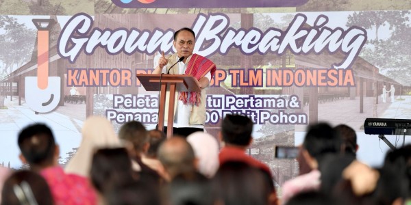 Menkop Lakukan Groundbreaking Pembangunan Kantor Pusat KSP TLM Indonesia di NTT