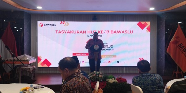 Gelar Tasyakuran HUT ke-17, Bawaslu: Kami Masih Pertahankan Idealisme