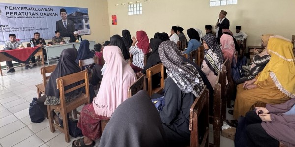Dorong Masyarakat Jadi Pelaku Usaha, M. Rizky Sosialisasikan Perda Kewirausahaan di Leuwisadeng