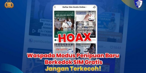 Korlantas Polri Tegaskan Info Penerbitan SIM Gratis Hoaks